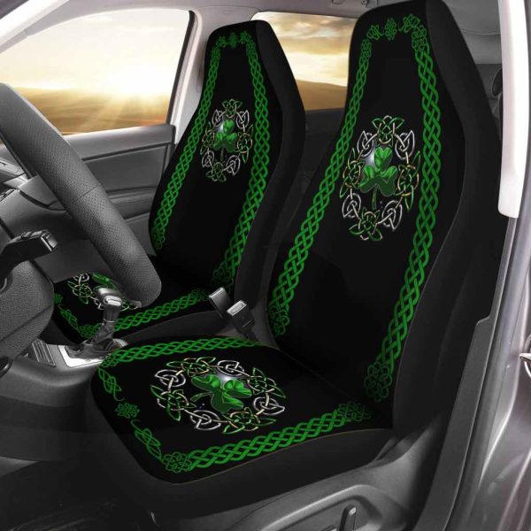 irish celtic seat covers for car front car seat cover on patricks day