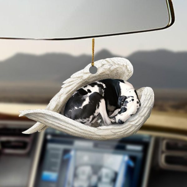 great dane sleeping angel great dane lovers ornament