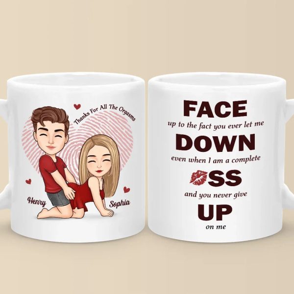 your love is my sweetest sin couple personalized custom mug christmas gift for husband wife anniversary