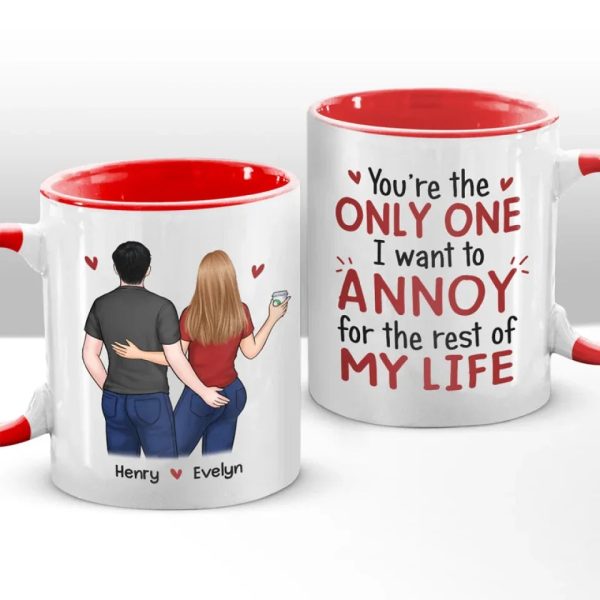 my ride or die couple personalized custom accent mug gift for husband wife anniversary