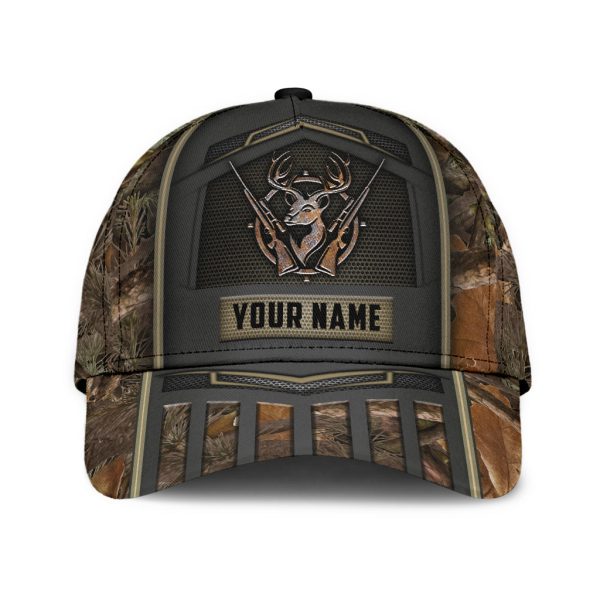 custom hunting classic cap hat with name hunter baseball cap hat present to hunter man girl
