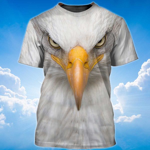 bald eagle eyes t shirt eagle lover t shirt coolspod