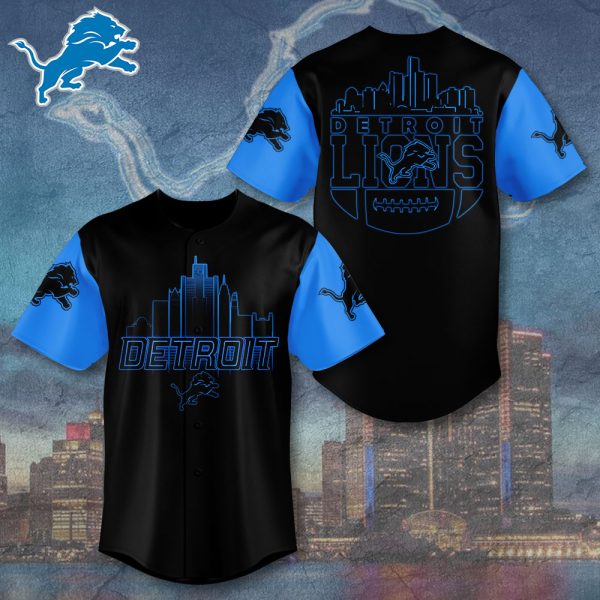 detroit lions nfl personalized style baseball jersey yznfl.jpg