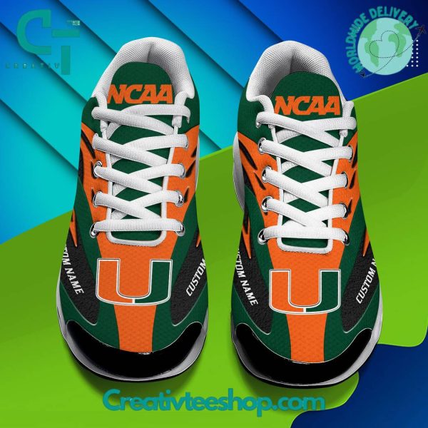 NCAA Miami Hurricanes Air Cushion Sport Shoes