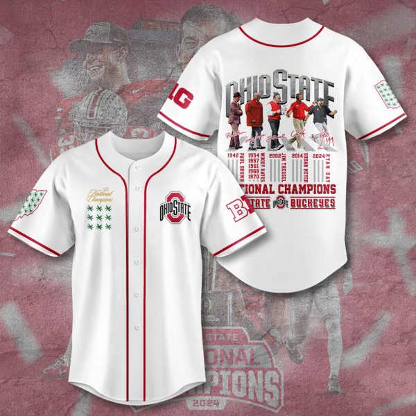 ohio state buckeyes ncaa personalized style baseball jersey kfmce.jpeg