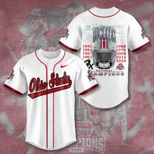 ohio state buckeyes ncaa personalized style baseball jersey ria71.jpeg