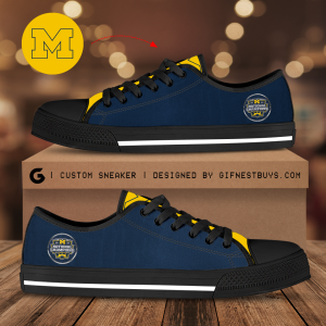 sportwearmerch michigan wolverines low top canvas sneakers shoes for men and women roxqa.png