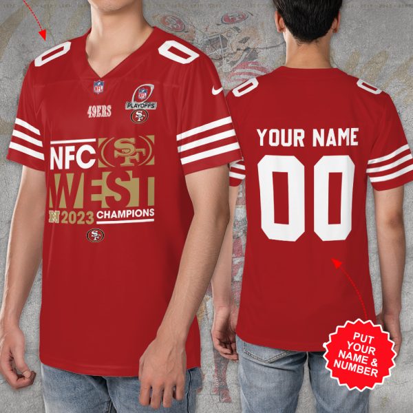 sportwearmerch san francisco 49ers nfl personalized v neck football jersey sport gifts for fan stm0q.jpeg