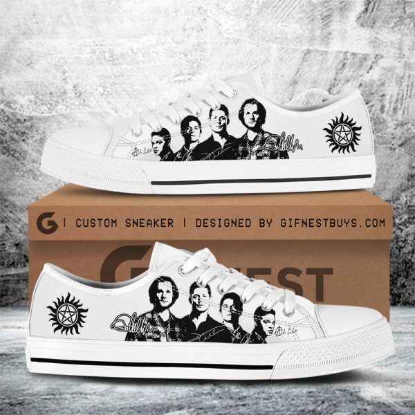 sportwearmerch supernatural low top canvas sneakers shoes for men and women xisot.jpeg