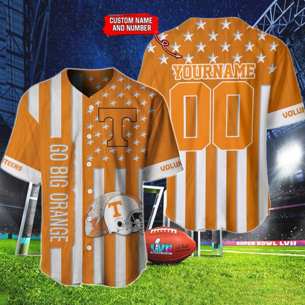 tennessee volunteers ncaa personalized style baseball jersey tjgx2.jpeg